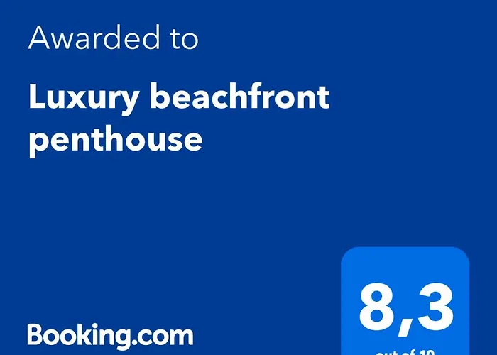 Apartament Luxury Beachfront Penthouse *
