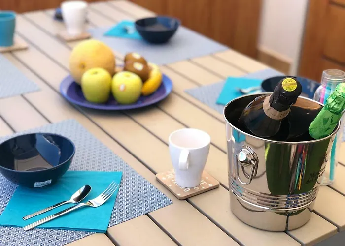 Luxury Beachfront Penthouse Lägenhet *