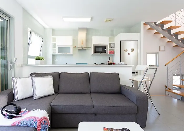 Luxury Beachfront Penthouse Lägenhet *